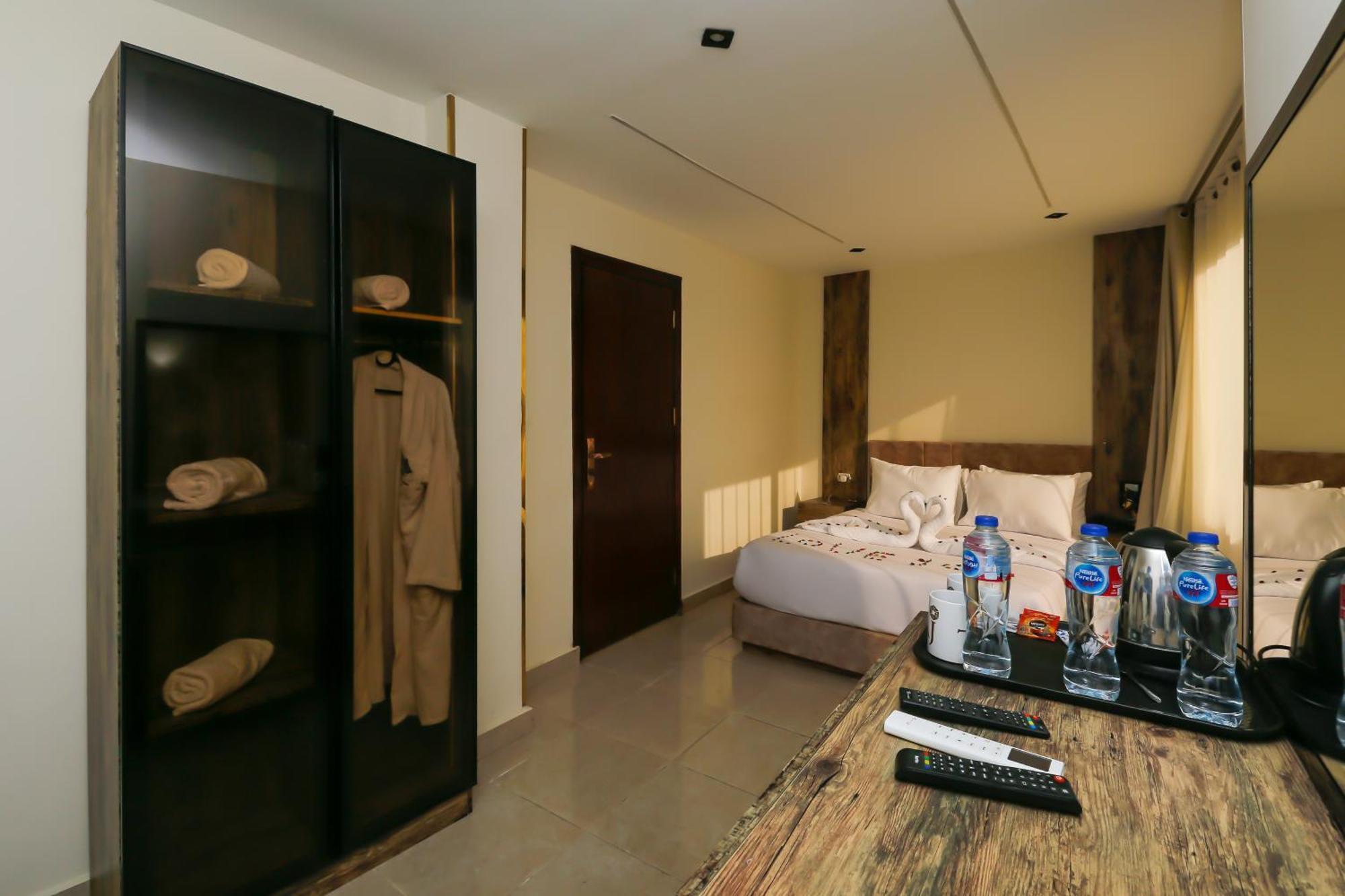 Taj Pyramids View Inn Kafret el-Gabal Exterior foto